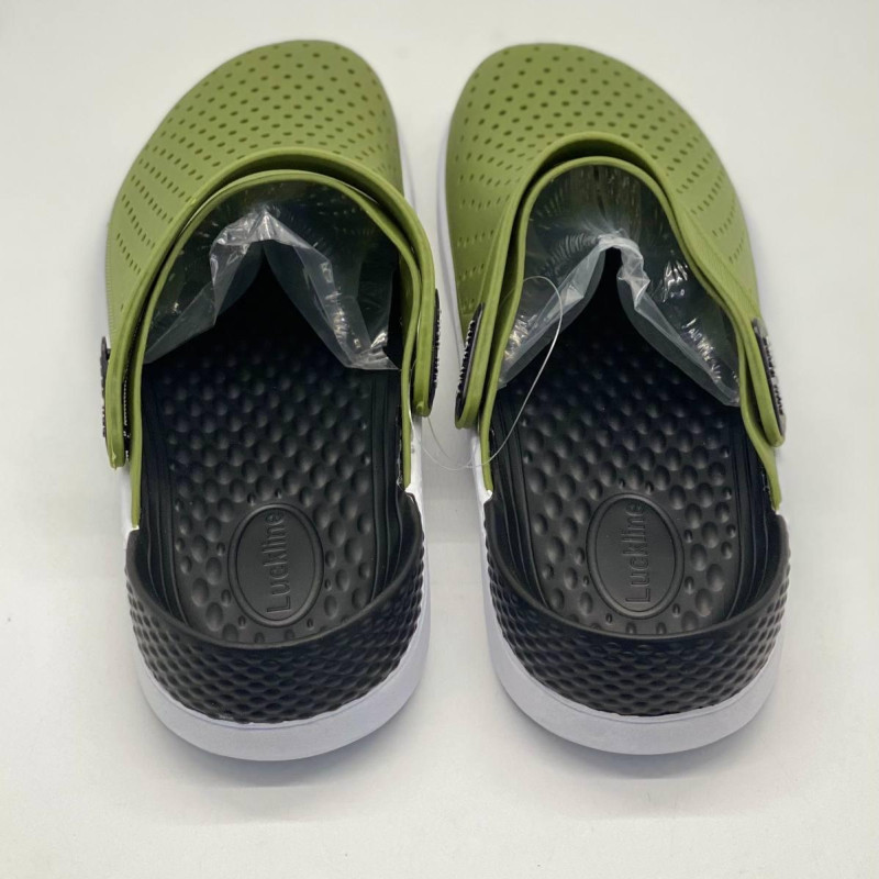 Крокси чоловічої Luck line кроксі чоловічі силікон, стильні крокси чоловічі, підошва пВХ