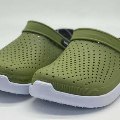 Крокси чоловічої Luck line кроксі чоловічі силікон, стильні крокси чоловічі, підошва пВХ