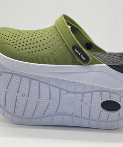 Крокси чоловічої Luck line кроксі чоловічі силікон, стильні крокси чоловічі, підошва пВХ