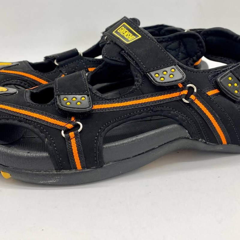 Сандали похідні GRENSHO, закритий носок, арт. BKSBREAK BP , кроксі соланці