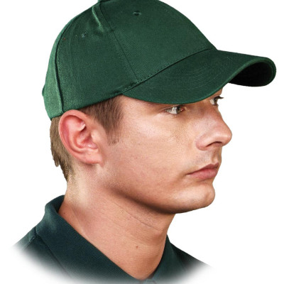 Кепка блайзер, колір зелений, тканина бавовна 100% , арт. «Євро-Люкс»