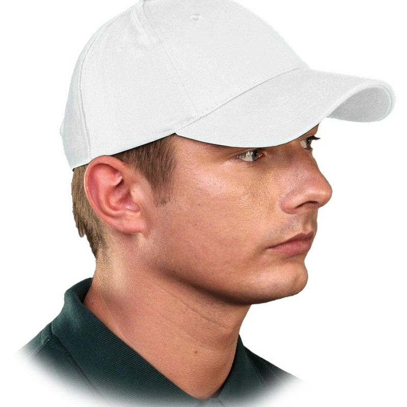 Кепка блайзер, колір білий, тканину бавовни 100%, арт. 