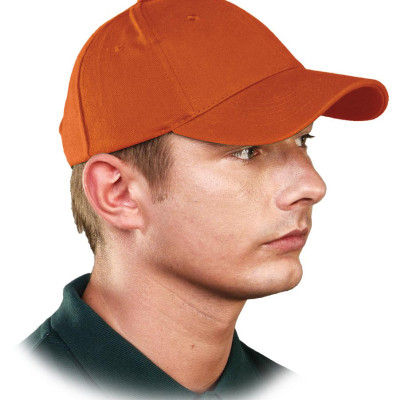 Кепка блайзер, колір помаранчевий, тканина бавовна 100% , арт. «Євро-Люкс»