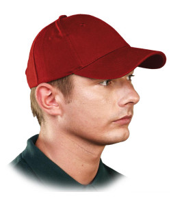 Кепка блайзер, колір червоний, тканину бавовни 100%, арт. 
