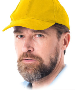 Кепка блайзер, колір червоний, тканину бавовни 100%, арт. 