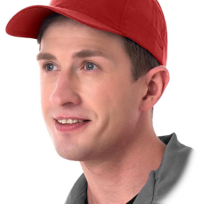 Кепка блейзер, колір червоний