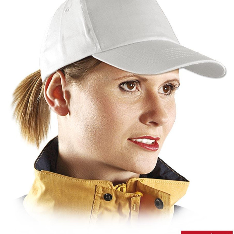 Кепка блейзер, колір білий