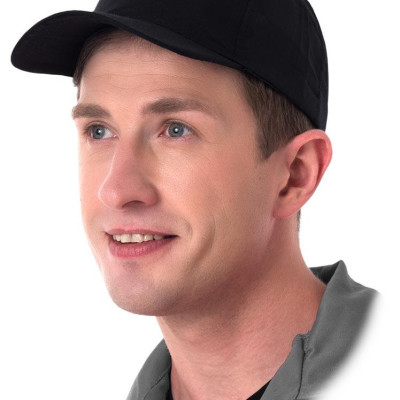 Кепка блейзер, колір чорний