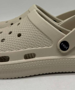 Крокси жіночі, колір бежевий, крокси пінка ЕВА кроксі жиночої бежеви