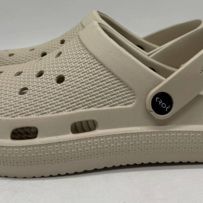 Крокси жіночі, колір бежевий, крокси пінка ЕВА кроксі жиночої бежеви