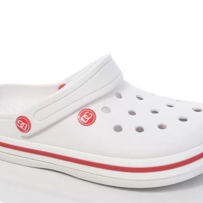 Сабо крокси жіночі піна білі DAGO