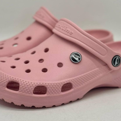 Крокси жіночі рожеві Luck Line , кроксы розовые женские