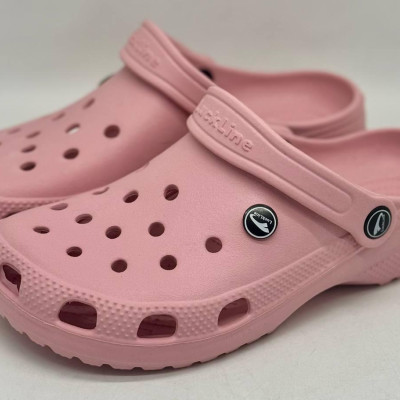 Крокси жіночі рожеві Luck Line , кроксы розовые женские