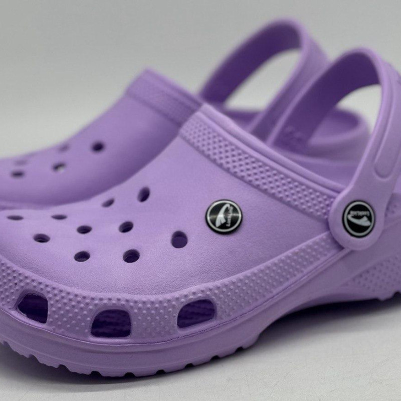 Крокси жіночі фіолетові Luck Line , кроксы фиолетовые женские