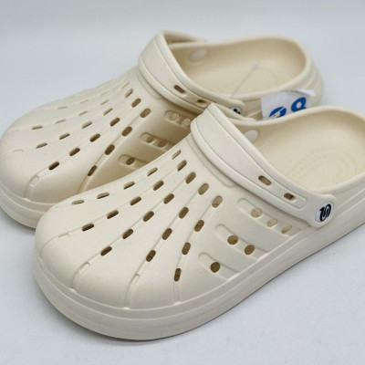 Крокси жіночі слонова кістка PROGRESS, крокси жіночі колір слонова кістка