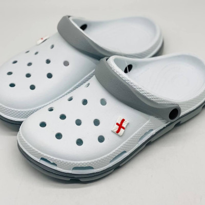 Крокси жіночі Jose Amorales колір білий, сланцы Кроксы женские белые