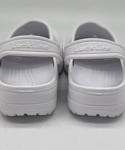 Крокси жіночі білі Luck Line , кроксы белые женские