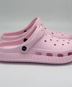 Кроки жіночі, колір розовий, крокси пінка ЕВА крокси жіночі рожеві