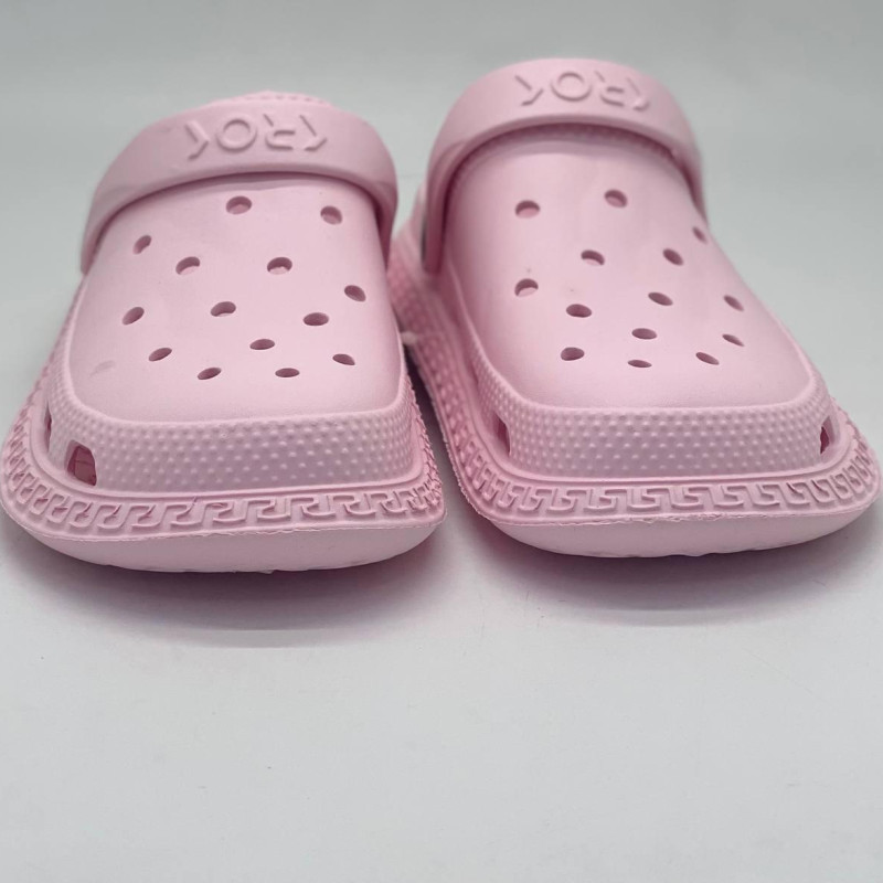 Кроки жіночі, колір розовий, крокси пінка ЕВА крокси жіночі рожеві