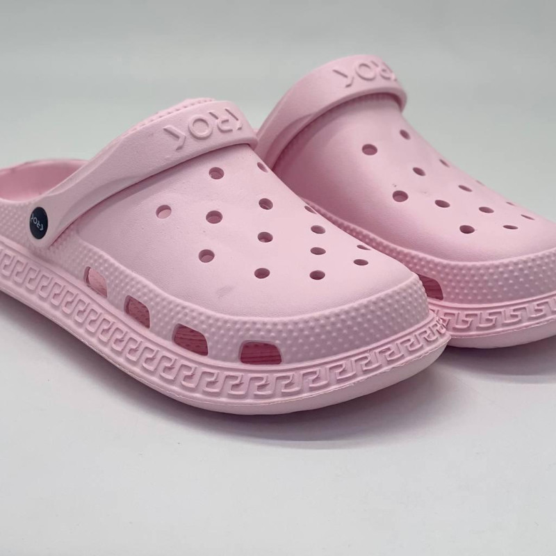 Кроки жіночі, колір розовий, крокси пінка ЕВА крокси жіночі рожеві