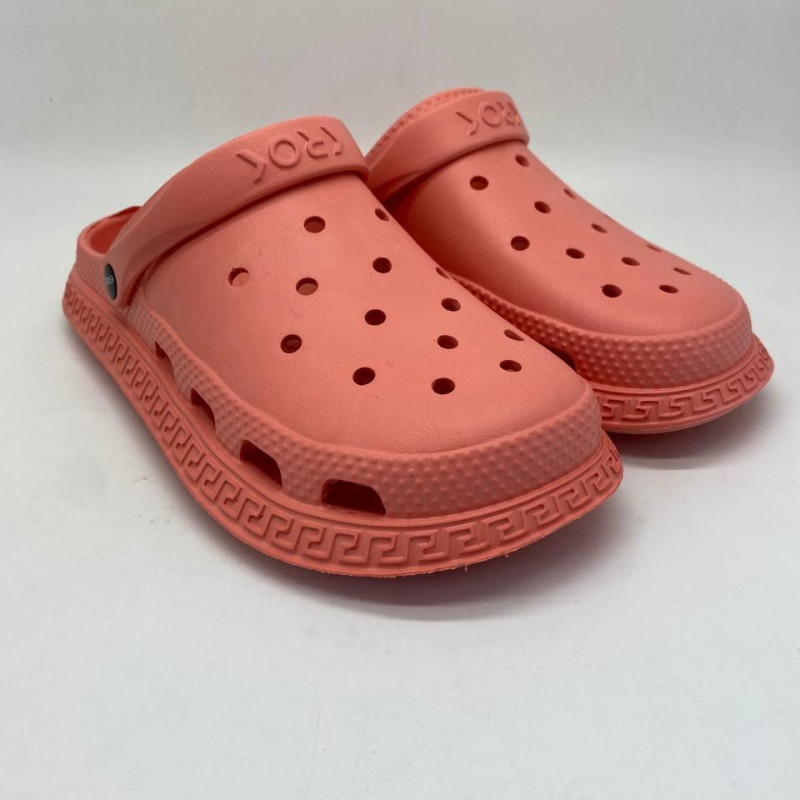 Кроки жіночі, колір темно рожевий(корал), крокси пінка.