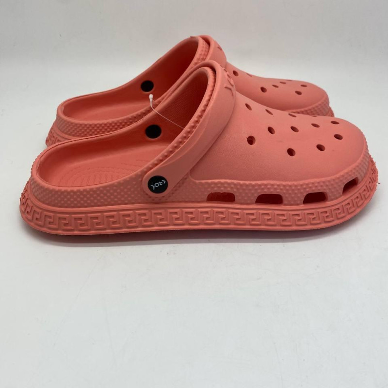 Кроки жіночі, колір темно рожевий(корал), крокси пінка.