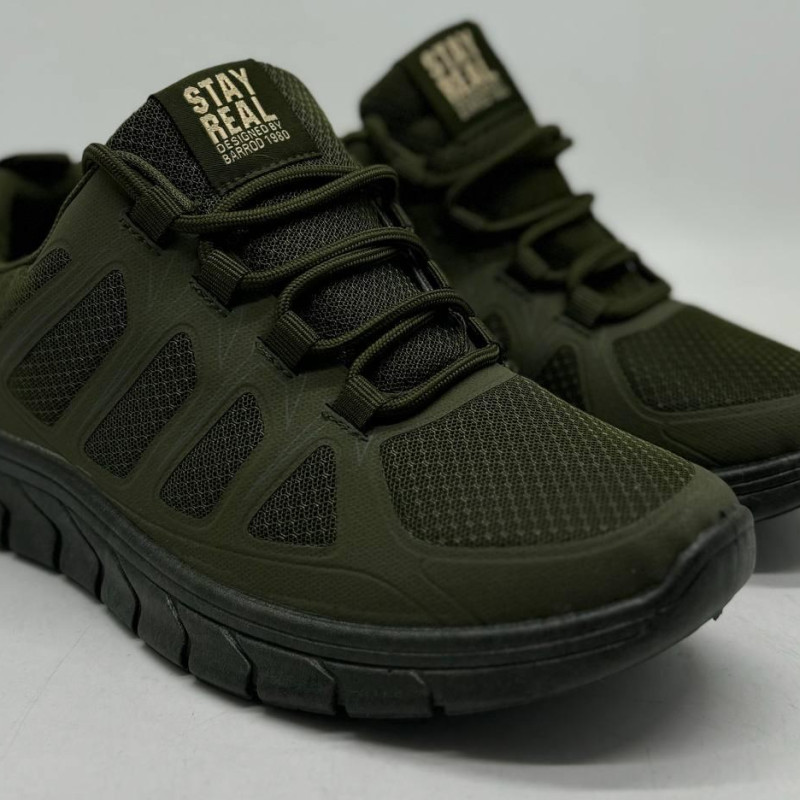 Кроссовки летние хаки (олива)  Мокасини чоловічі,