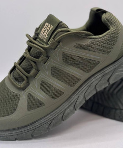 Кроссовки летние хаки (олива)  Мокасини чоловічі,