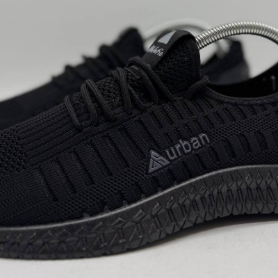 Кросівки літні хакі (чорні) Мокасині чоловічої GIRPANIS