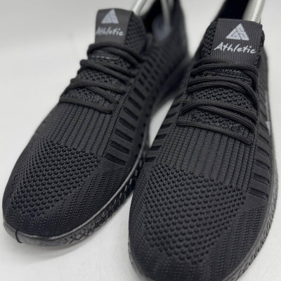 Кросівки літні хакі (чорні) Мокасині чоловічої GIRPANIS