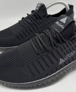 Кросівки літні хакі (чорні) Мокасині чоловічої GIRPANIS