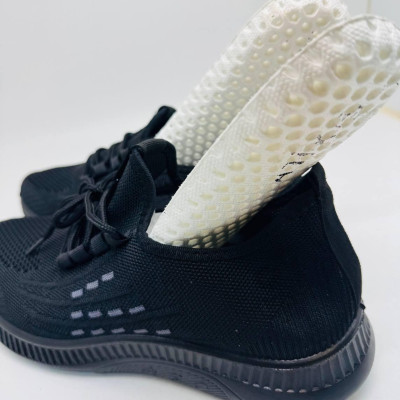 Кросівки літні сітка SAYT RLAE (колір чорний) Мокасині чоловічі