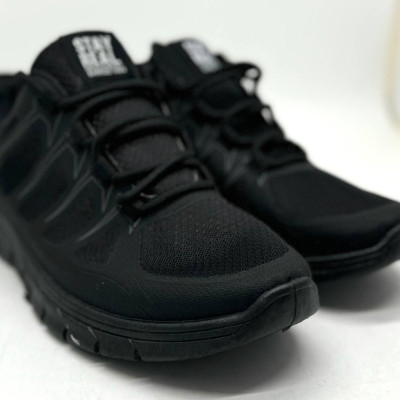 Кросівки літні чоловіч (колір ЧОРНИЙ) Мокасини (кросівки) чоловічі