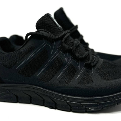 Кросівки літні чоловіч (колір ЧОРНИЙ) Мокасини (кросівки) чоловічі