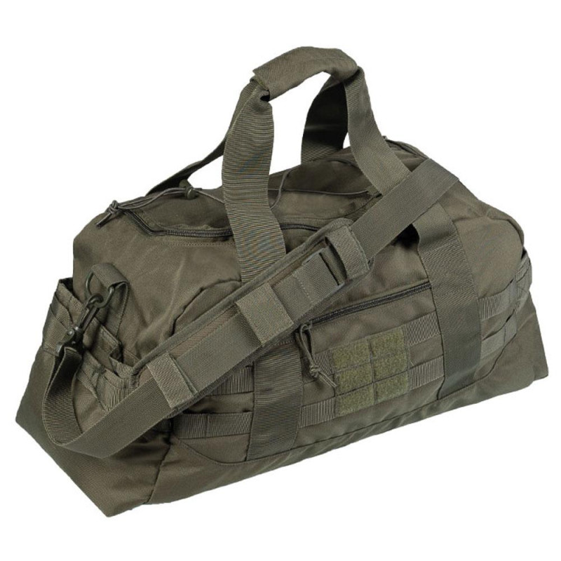 Сумка Mil-Tec транспортна, військова Combat SM 25L, оливкового кольору