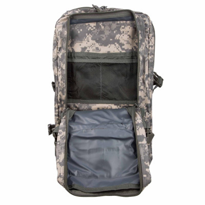 Рюкзак Mil-Tec тактичний ПІКСЕЛЬ, 36л MOLLE, US Asault Pack II AT-digital (Розмер В51 х Ш29 Г28 см)