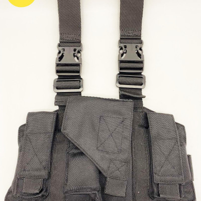 Кобура -набедрена, універсальна для ПМ, ФОРТ, ТТ, тк. кордура, колір чорний