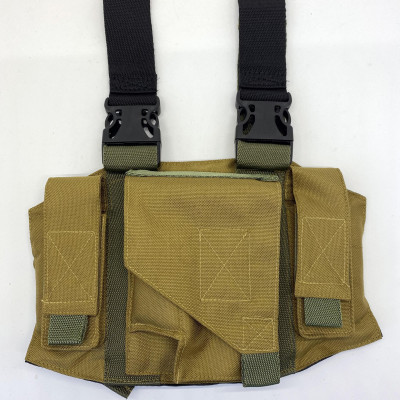 Кобура набедрена, універсальна для ПМ, ФОРТ, ТТ, тк. кордура, колір койот, чорний