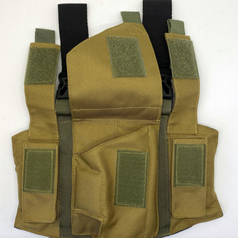 Кобура набедрена, універсальна для ПМ, ФОРТ, ТТ, тк. кордура, колір койот, чорний