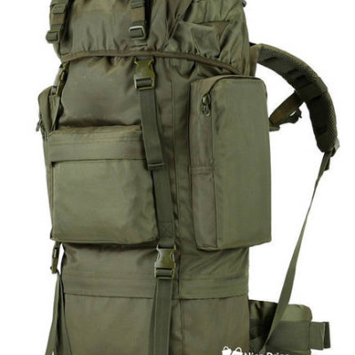 Рюкзак тактический с металическим каркасом Туристичний похідний рюкзак з каркасом цвет Хаки