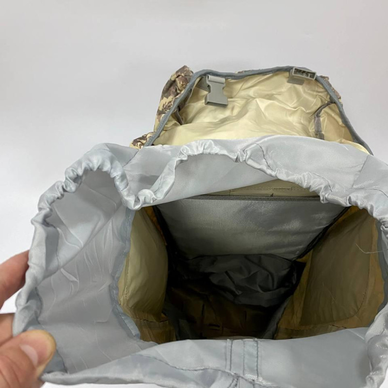 Тактичний рюкзак 70 літрів з каркасом колір Піксель, походний великий рюкзак металический каркас