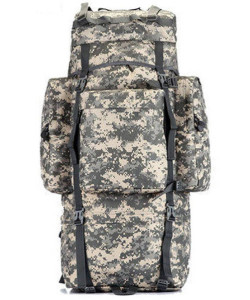 Тактичний рюкзак 70 літрів з каркасом колір Піксель, походний великий рюкзак металический каркас