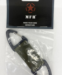 Універсальний власник MFH, двостоній карабін олива