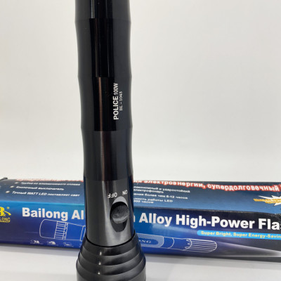 Ручний світлодіодний ліхтарик Police Bailong BL 1043 100 W тактичний ліхтарик