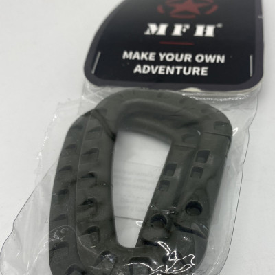 Карабін міцний MFH пластик, розмір D 7 mm * 8,5 cm 2er Pack (упаковка 2 шт)