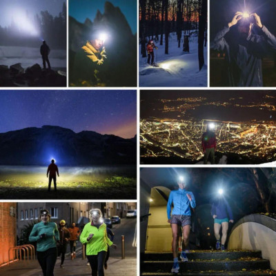 Ліхтар налобний акумуляторний, USB заряджання, фонарик налобный