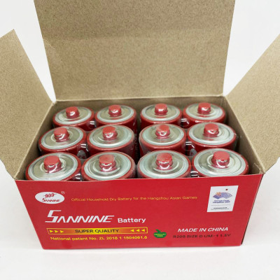Батарейки R20 Sannine D 1.5V