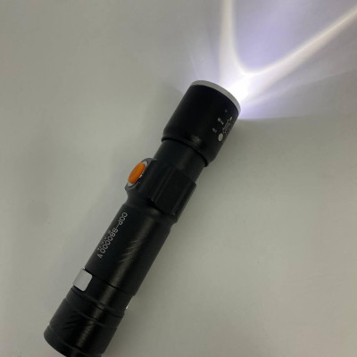 Ліхтарик ручний  X-Balog протиударний, вологостійкий із заряджанням USB Тактичний ліхтар POLICE BL-616-T6 Zoom