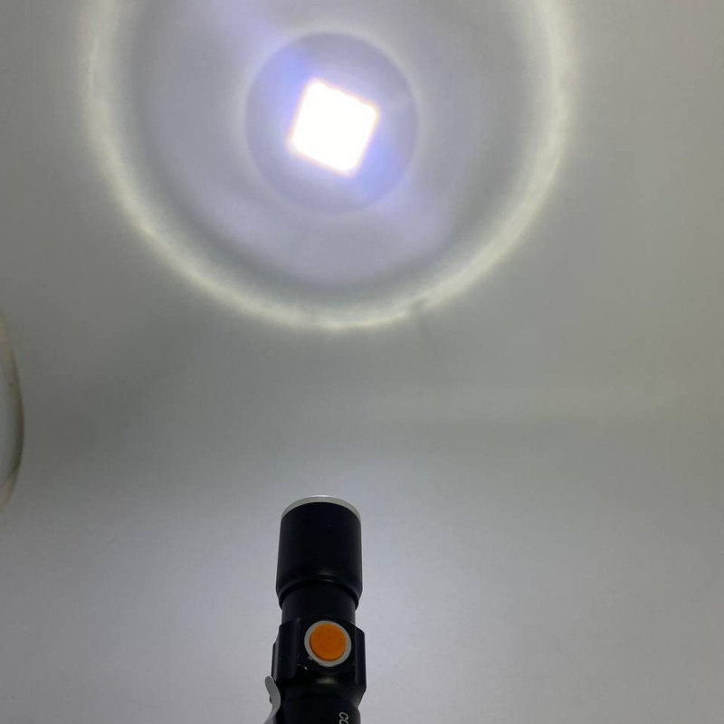 Ліхтарик ручний  X-Balog протиударний, вологостійкий із заряджанням USB Тактичний ліхтар POLICE BL-616-T6 Zoom