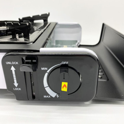 Пічка газова портативна, газовий пальник, плита газова, Туристична похідна пічка (брак паковання)